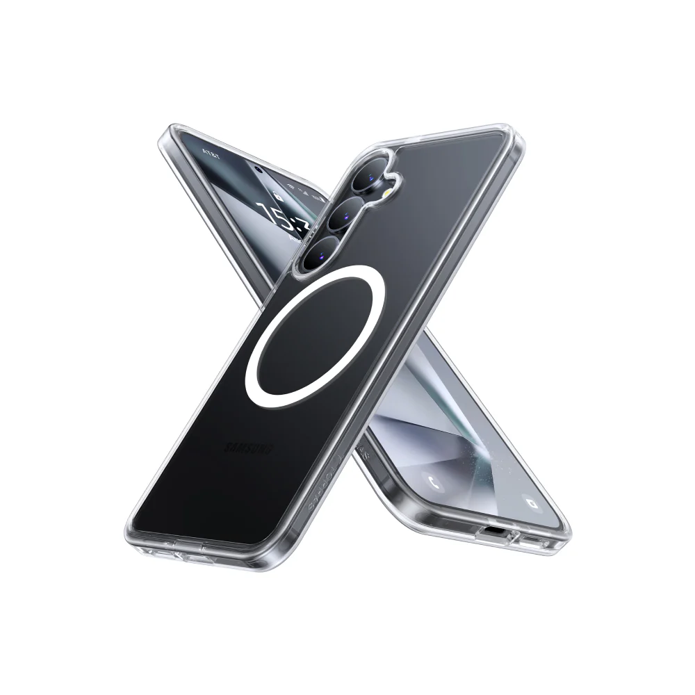 Diamond-Mag 抗黃化 MagSafe 透明防摔手機殼 Samsung Galaxy S25 系列 - Image 3