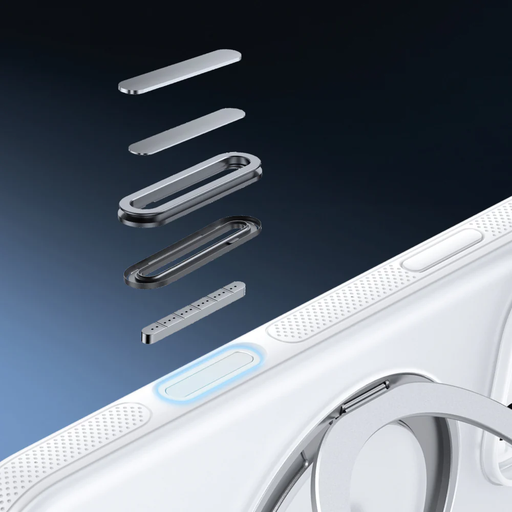 Ostand R Fitness 相機按鍵 MagSafe 旋轉支架防摔手機殼 iPhone 16 系列 - Image 3
