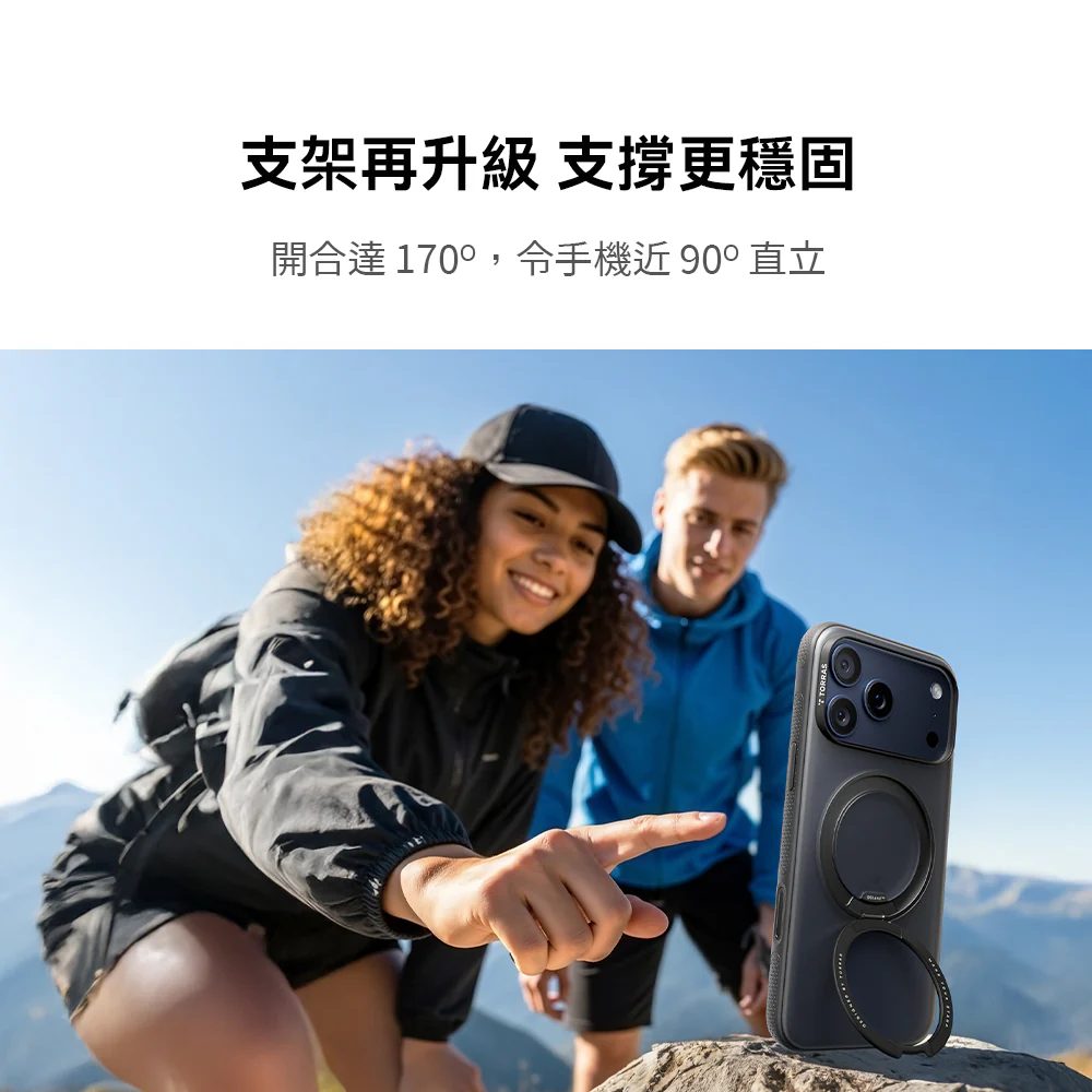 Ostand R Fitness Magnetic 相機按鍵旋轉支架防摔手機殼 iPhone 17系列 - Image 6