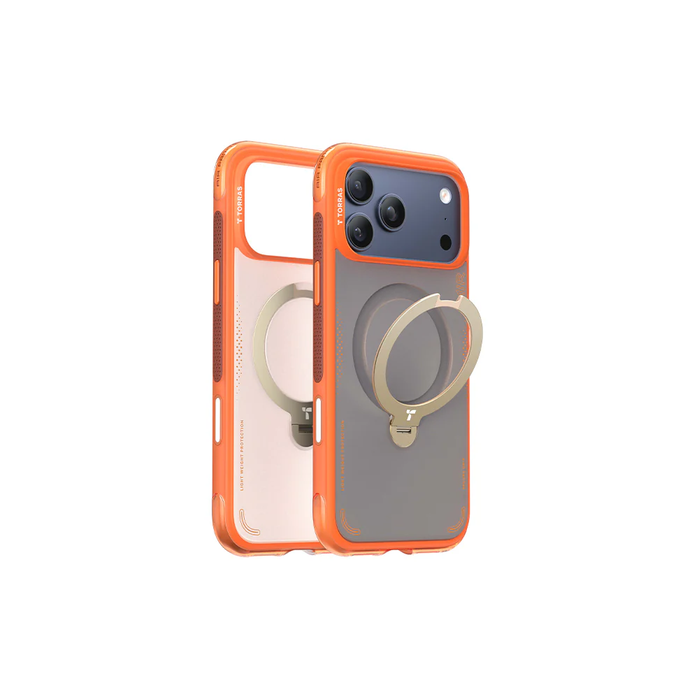 Ostand Spin Air Magnetic 相機按鍵旋轉支架氣囊防摔手機殼 iPhone 17系列 - Image 16