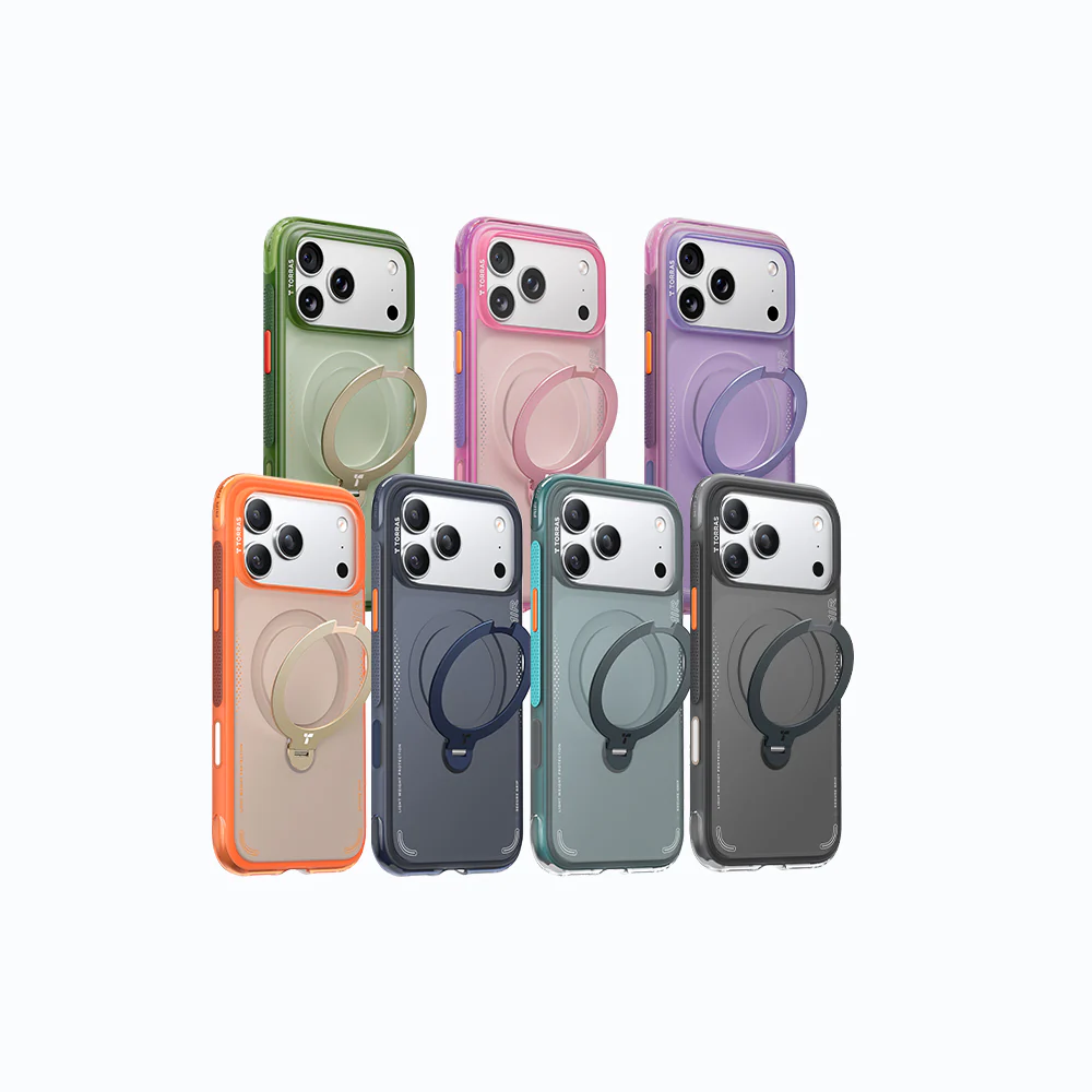 Ostand Spin Air Magnetic 相機按鍵旋轉支架氣囊防摔手機殼 iPhone 17系列 - Image 8