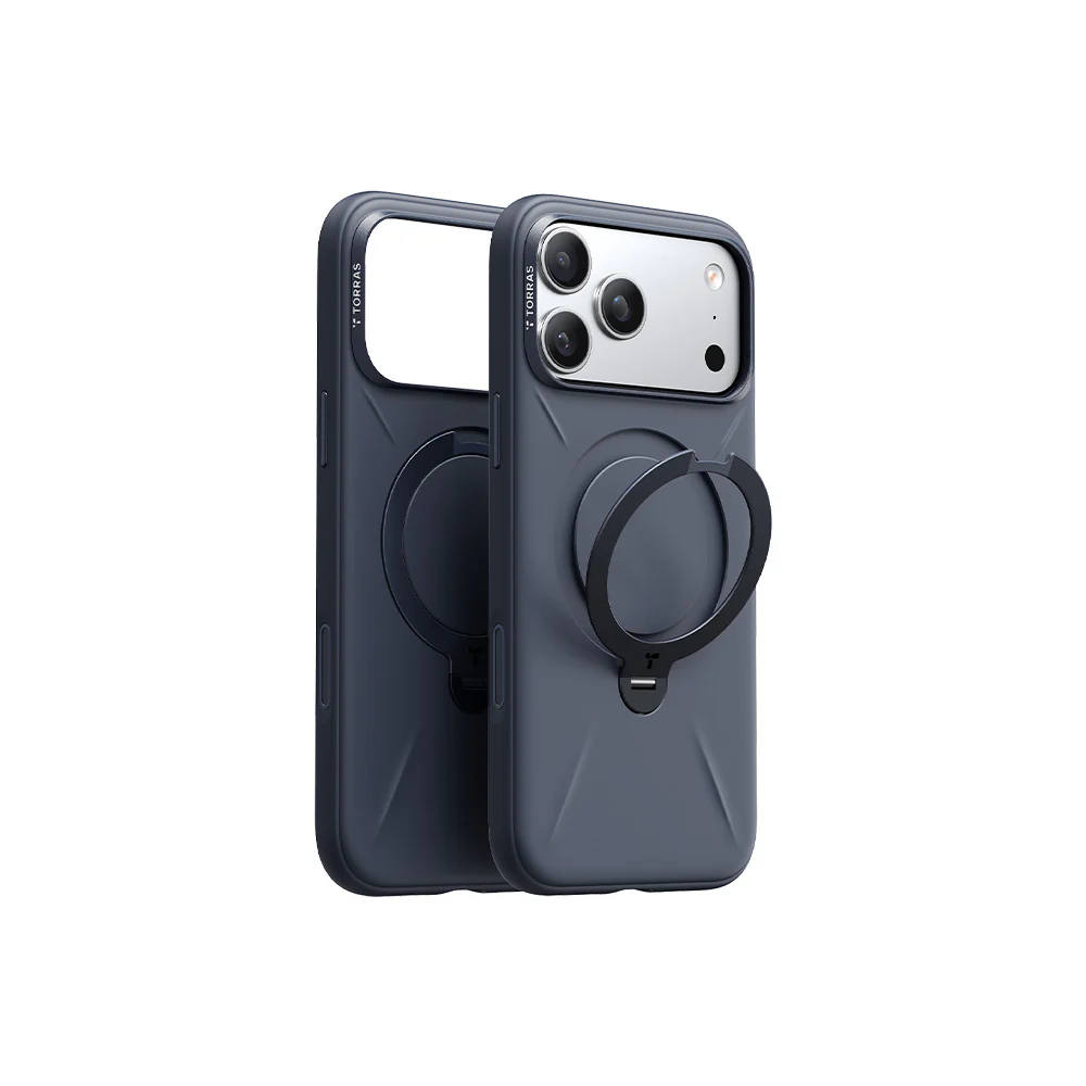 Ostand Spin Silicone Magnetic 相機按鍵旋轉支架矽膠防摔手機殼 iPhone 17系列 - Image 11