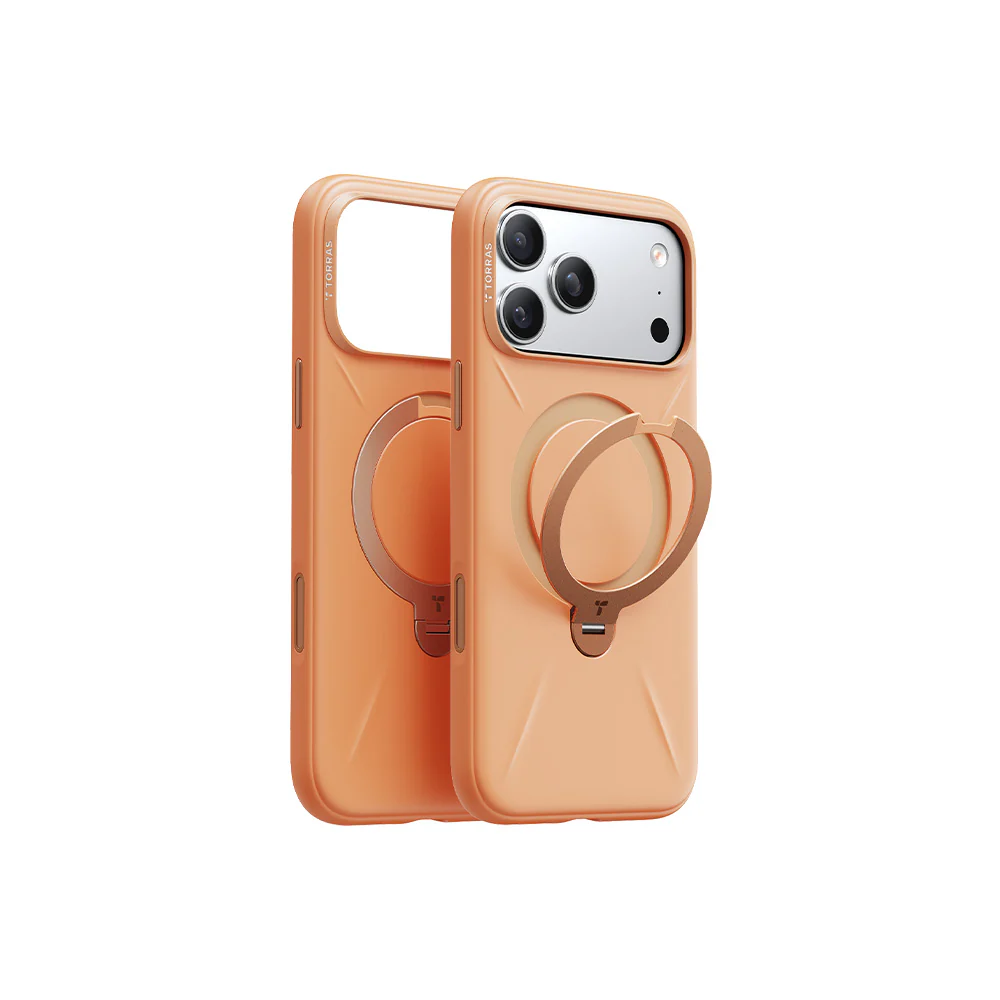 Ostand Spin Silicone Magnetic 相機按鍵旋轉支架矽膠防摔手機殼 iPhone 17系列 - Image 13