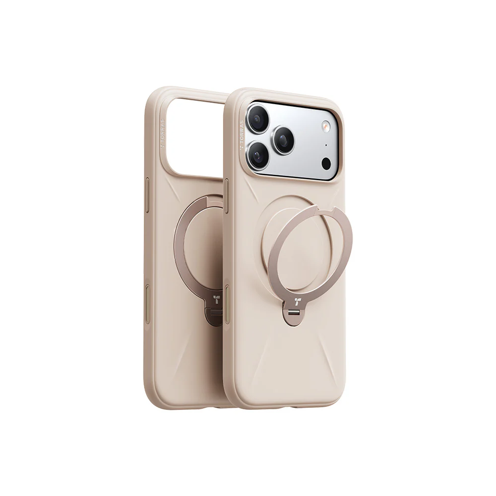 Ostand Spin Silicone Magnetic 相機按鍵旋轉支架矽膠防摔手機殼 iPhone 17系列 - Image 8