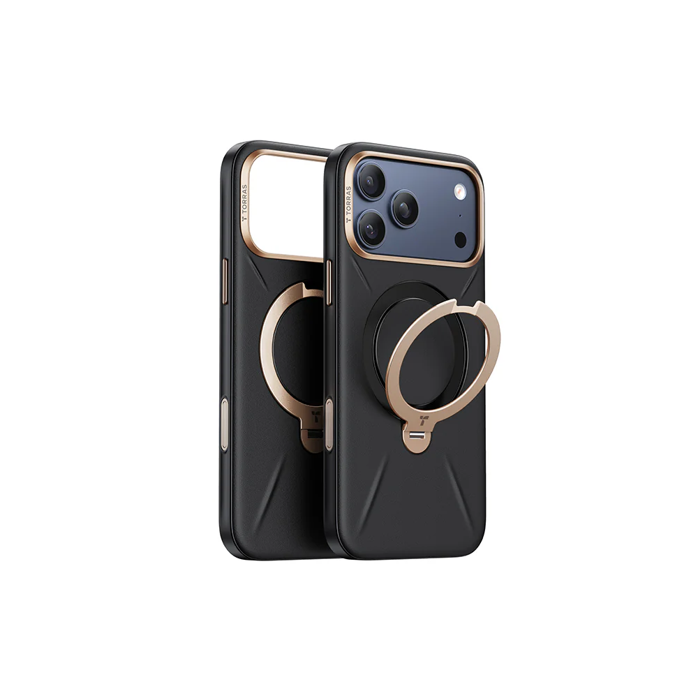 Ostand Spin VegSkin Magnetic 相機按鍵旋轉支架皮革防摔手機殼 iPhone 17系列 - Image 18