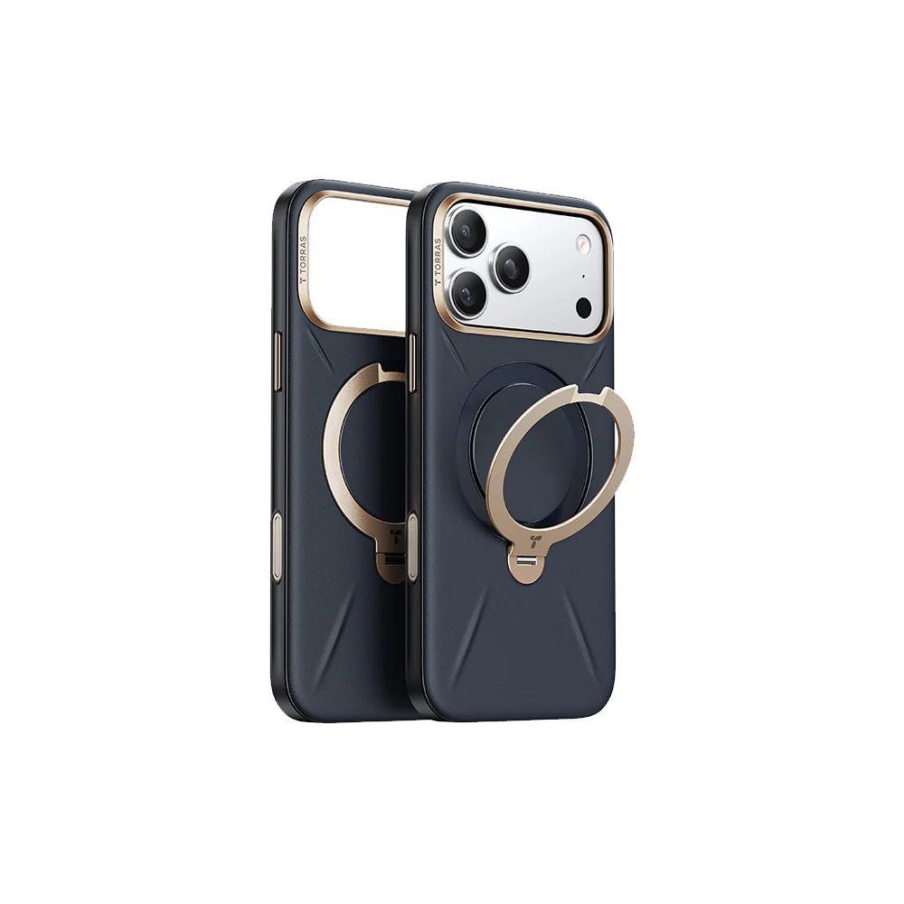 Ostand Spin VegSkin Magnetic 相機按鍵旋轉支架皮革防摔手機殼 iPhone 17系列 - Image 22