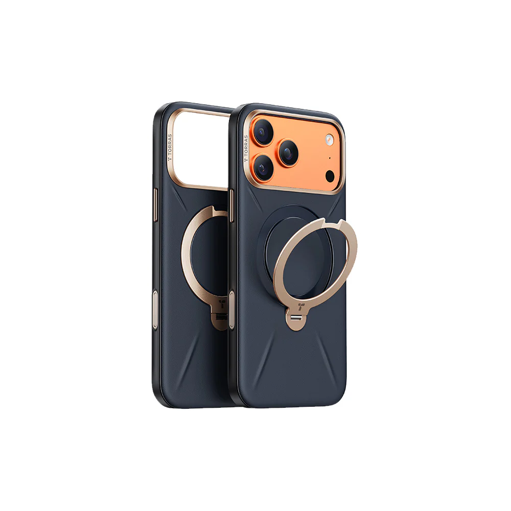 Ostand Spin VegSkin Magnetic 相機按鍵旋轉支架皮革防摔手機殼 iPhone 17系列 - Image 24